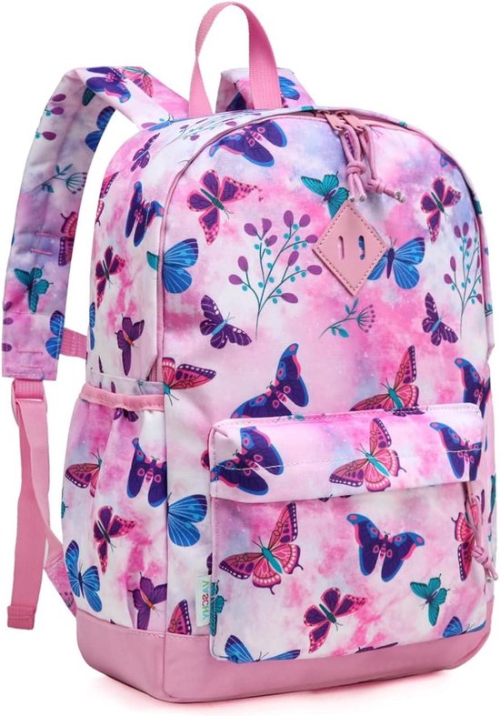 girls-rucksack-with-side-pockets-and-chest-strap-by-vaschy