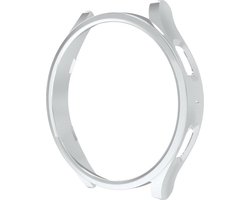 DrPhone AC7 - PC Bumper Case - Bescherm Cover - Geschikt voor Samsung Watch 4 Classic 46mm Flexibel – Zilver