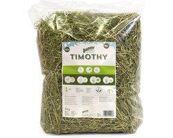 Timothy Hooi 3kg - Bunny Nature - Hoog Ruwvezel, Laag Calcium - Aanvullend Voer voor Knaagdieren