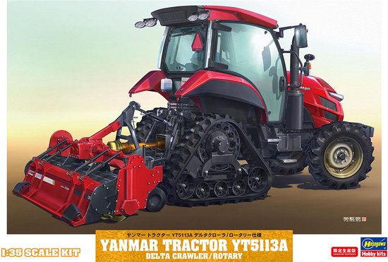 Hasegawa Modelbouwpakket Landbouwvoertuigen - 66107 Yanmar Tractor  YT5113A... | bol