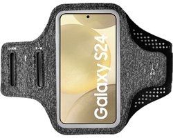 BixB Hardloop Telefoonhouder Geschikt voor Samsung Galaxy S24 - Sportarmband Telefoon - Hardloopband