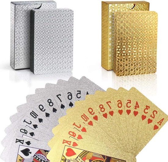 100% Plastic Poker Cards Deck - Porto de Magia