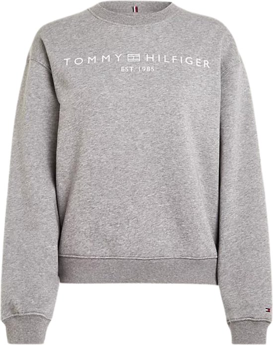 Tommy Hilfiger Regular Sweatshirt Femme - Grijs - Taille M