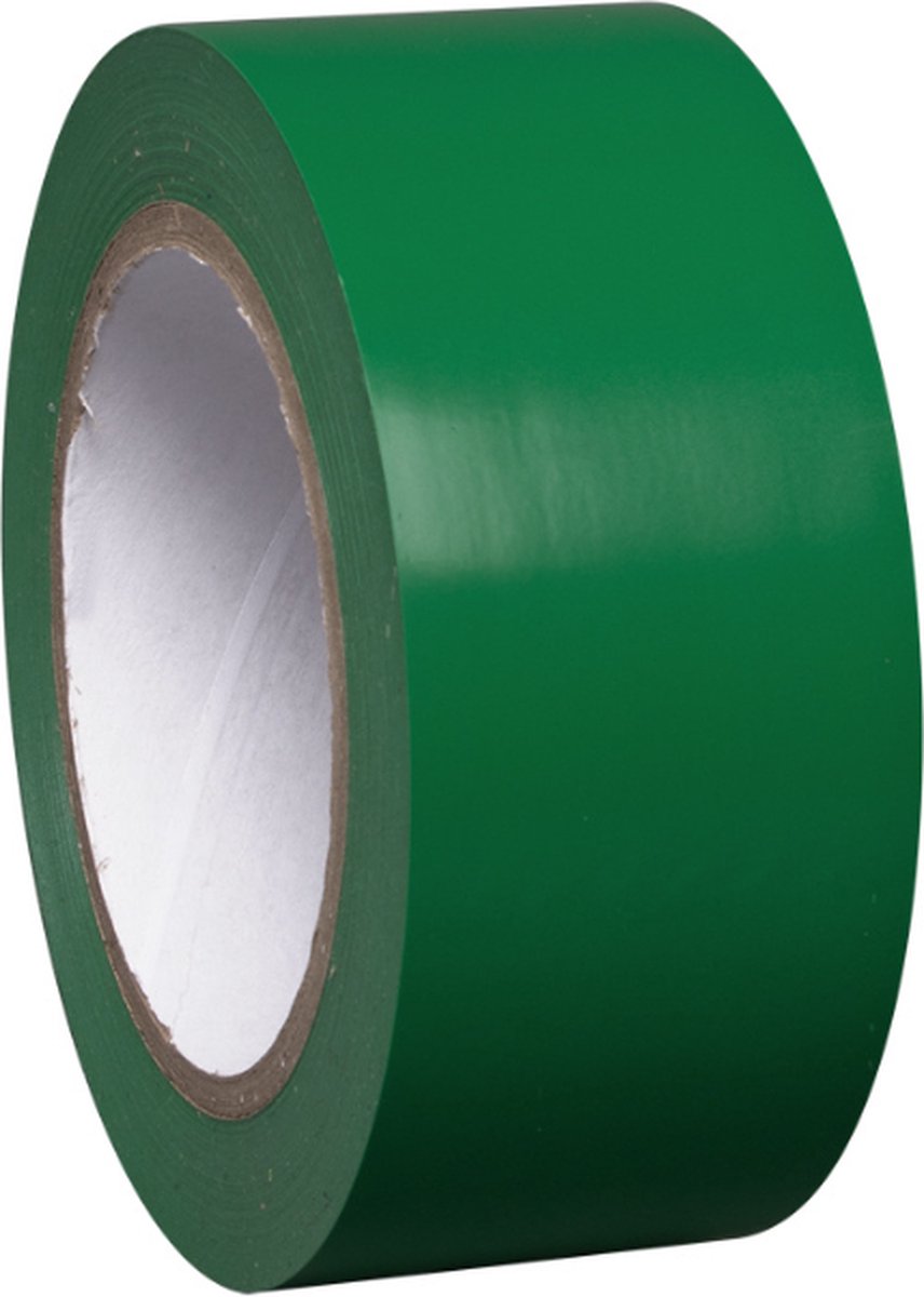 Proline vloermarkering tape, groen 33 m x 5 cm (lxb)