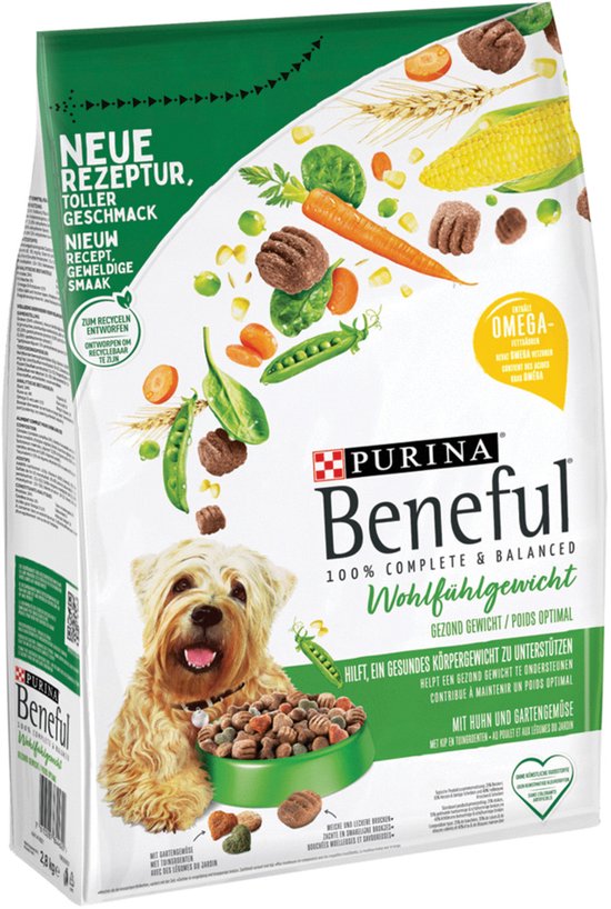 Beneful Gezond Gewicht Kip&Groente - Hondenvoer - 2.8 kg