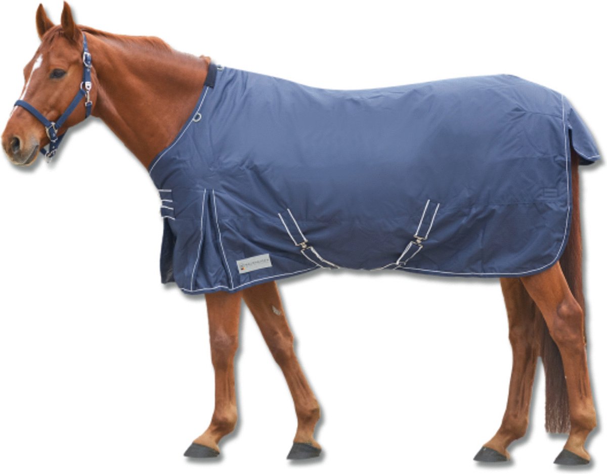 Waldhausen Outdoordeken Economic 200 Grams Blauw - Paardendekens - 195 200 Gram op Prijzenvolger.com