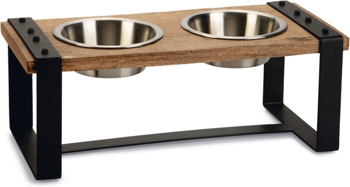 Designed by Lotte Houten Dinerset Karinto 48x22x18 bruin