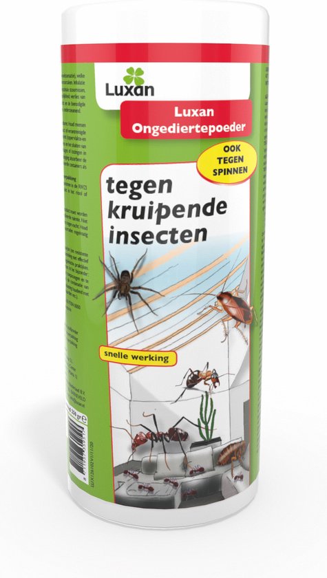 Luxan Ongediertepoeder Tegen Kruipende Insecten - Insectenbestrijding - 250 g