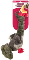 Kong Shakers Honkers Turkey - Hondenspeelgoed - Bruin Rood Geel Large