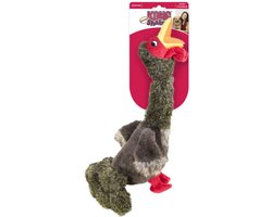 Kong Shakers Honkers Turkey - Hondenspeelgoed - Bruin Rood Geel Large