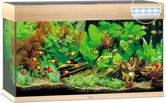 Juwel Rio 125 LED Aquarium - Houtkleur - 125L - 80 x 35 x 50 cm