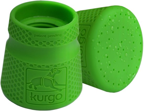 Kurgo Mud Dog Reisdouche - Douche voor honden voor onderweg, op reis en op de camping - Past op standaard PET flessen van 500 ml tot 2 liter