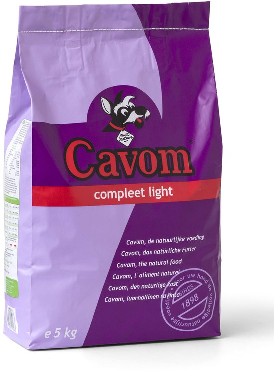 Cavom Compleet Light Rund&Schaap - Hondenvoer - 5 kg