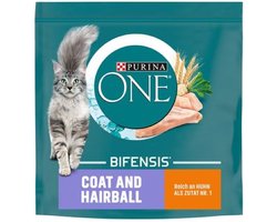 4x PURINA ONE Coat & Hairball voor katten- 1.5kg