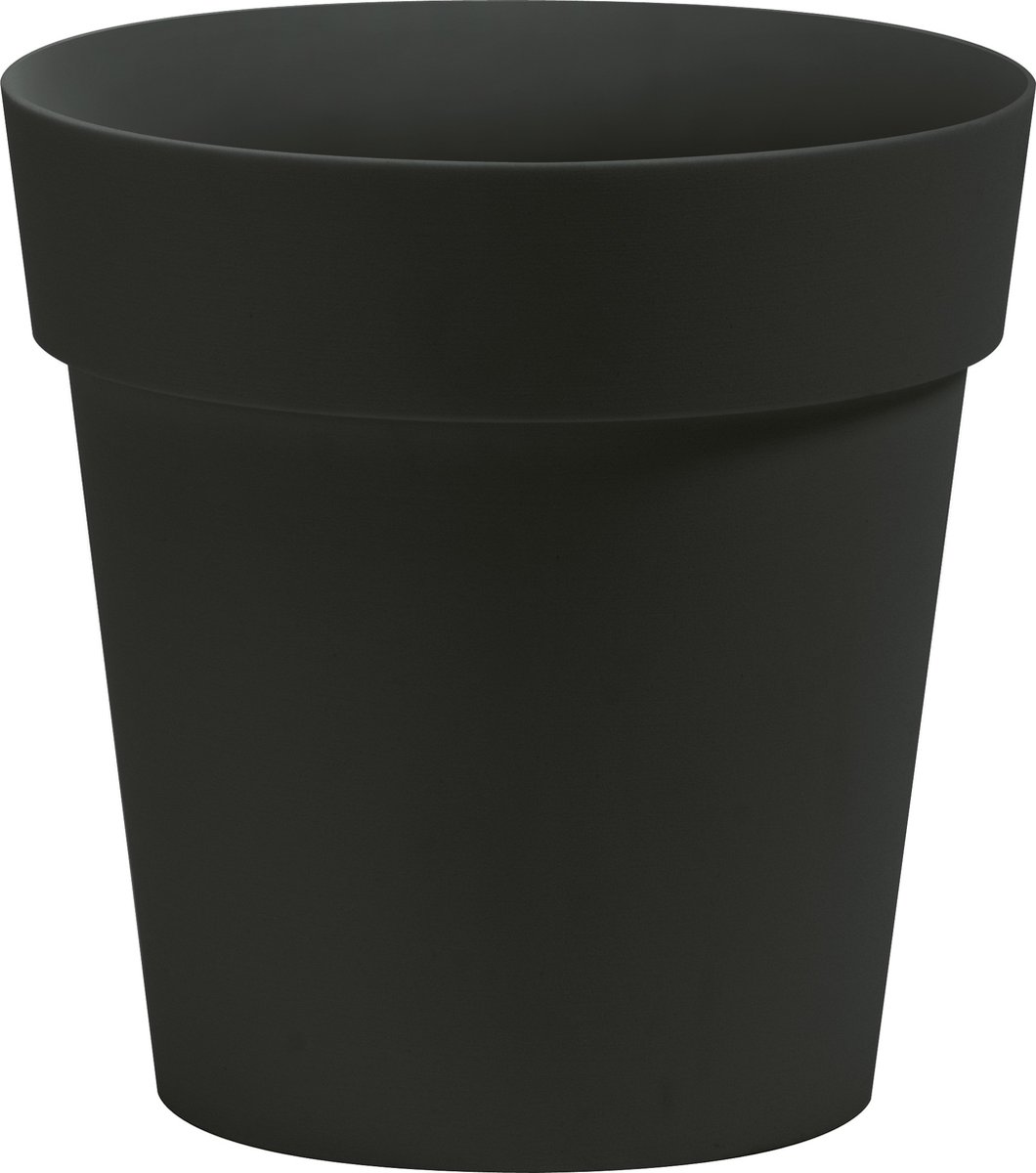 Bloempot Buiten Rond Arke 22cm ANTRACIET Nicoli