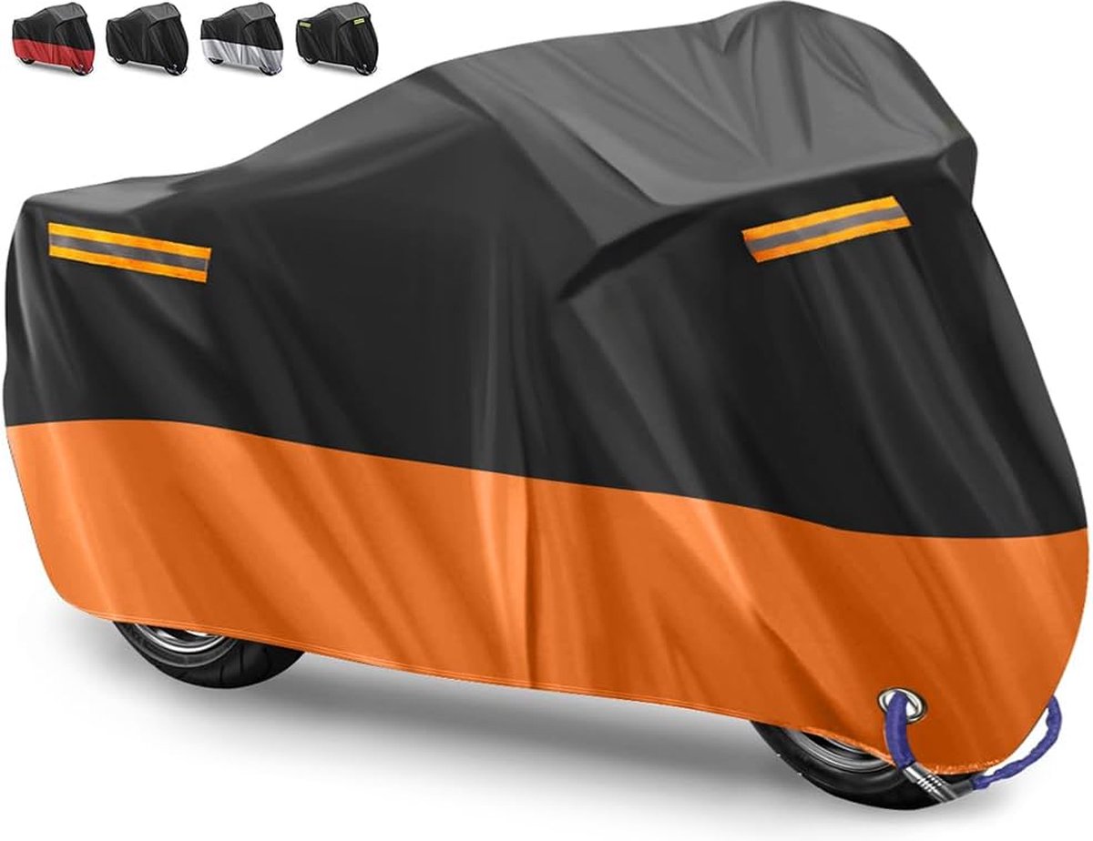 Solacis Motorhoes waterdicht buiten - Motorhoes - Waterdicht - Motorhoes voor buiten - Scooterhoes - Must have voor uw motor!