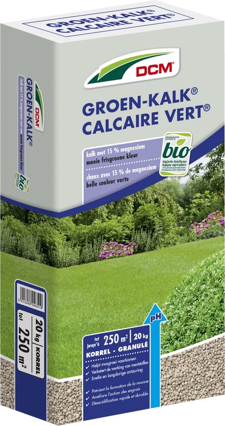 DCM GROEN- LAVENDEL KALK 20KG