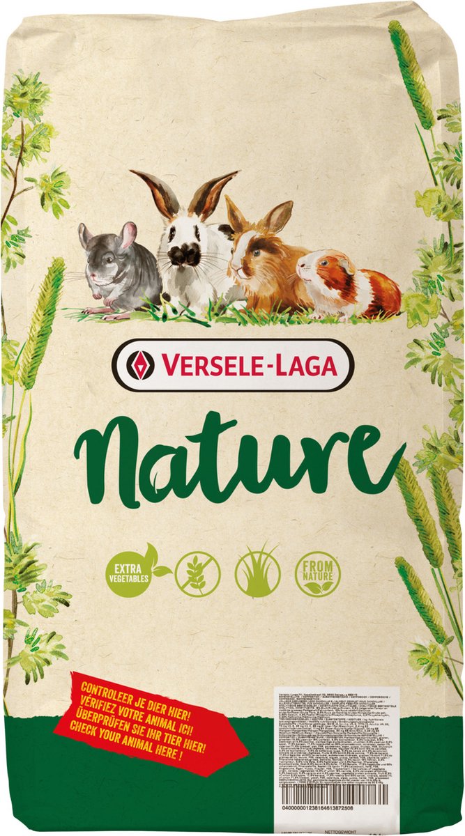 Versele-Laga Nature Cuni - Konijnenvoer - 9 kg