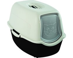 Rotho Mypet Kattenbak Eco Bailey 56x40x39 cm - Kattentoilet - Beige&Zwart