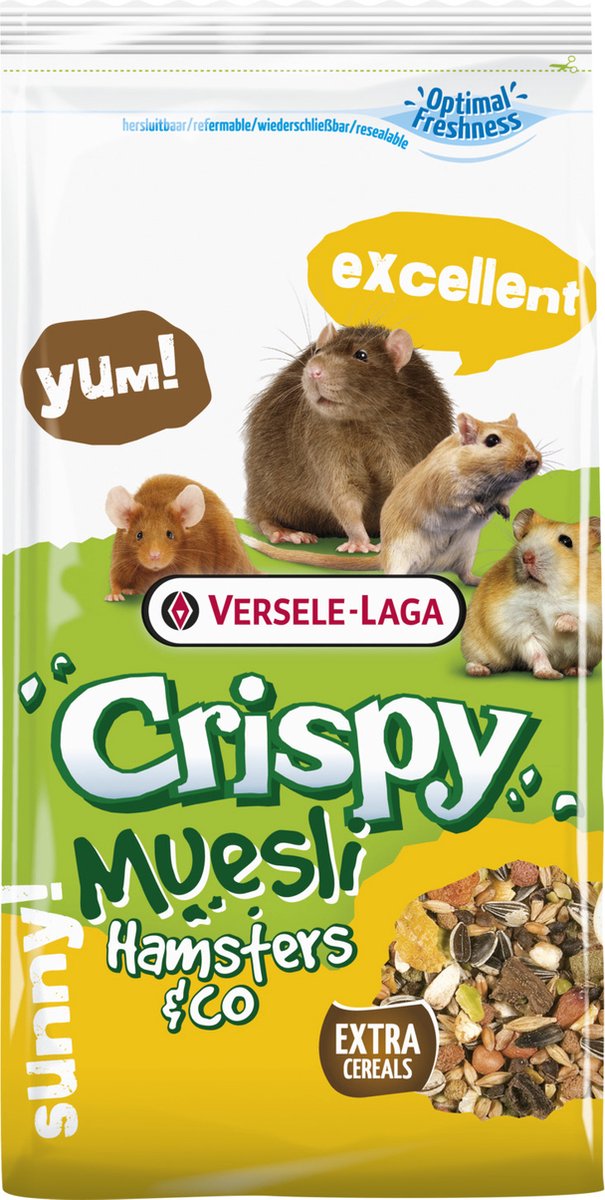 Versele-Laga Crispy - Hamstervoer - 2.75 kg