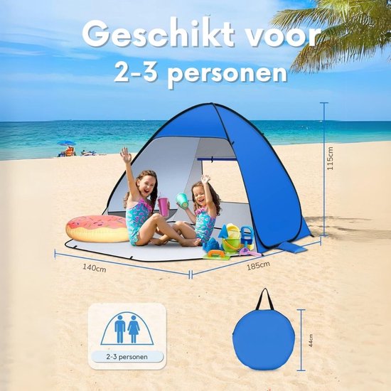 Strandtent uv Bescherming van Deryan — afbeelding 5