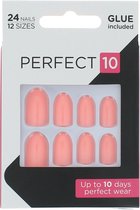 Elegant Touch Perfect 10 Ongles Pré-Collés - Coral Craze
