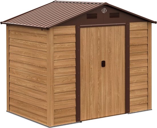 Coffre de Rangement Exterieur 280L en PP 116 x 43,3 x 55 cm.13