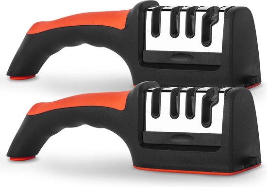 2 stuks Slijphulp set, 15° messenslijphoekhouder voor fixeren van
