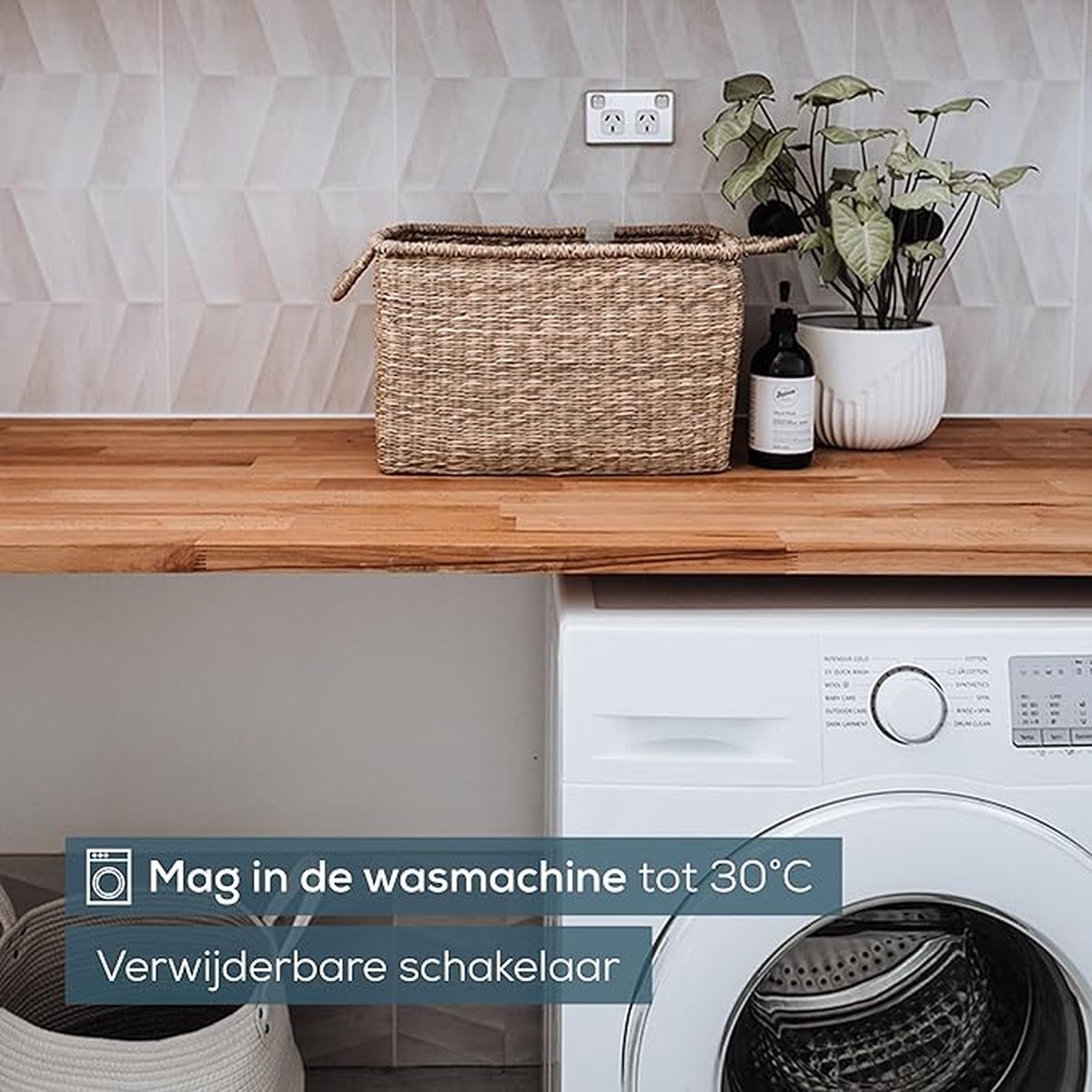 Thuys Warmtedeken – Verwarmde Deken – Elektrisch – Electric Blanket – Heating – Voor op de Bank – Stoel – 6 Temperaturen – Bovendeken – Blauw — cadeau in Wonen & Interieur - foto 6