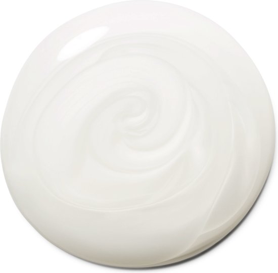 Witte crème met draaikolken.