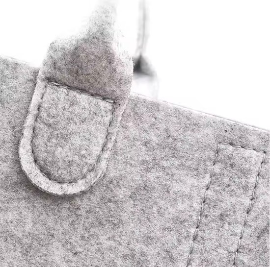 Commodemand│Luiermand Babykameraccessoires Luier Organizer│Luiertas │Opbergmand kinderkamer Kraamcadeau babyshower│Grijs│Draagbaar — afbeelding 2