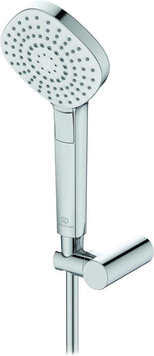 Idealrain EVO Diamond Minikit doucheslang 110 mm - chroom, wandhouder - topkwaliteit