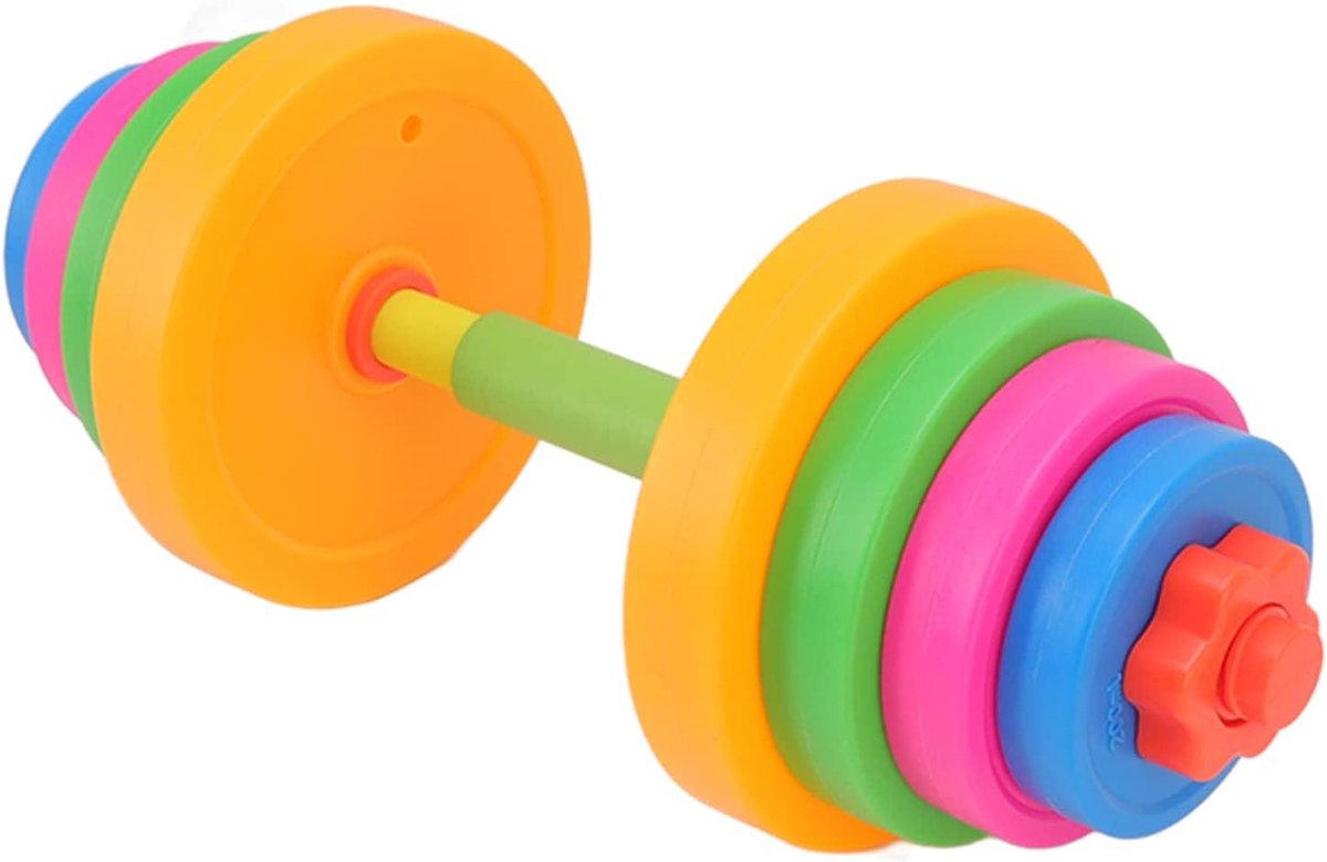 Haltergewichten set voor kinderen - Kunststof handhalters - Fitnessapparaat voor kleuterschool - Thuisoefeningen dames - Gymnastiek en fitness – foto 8