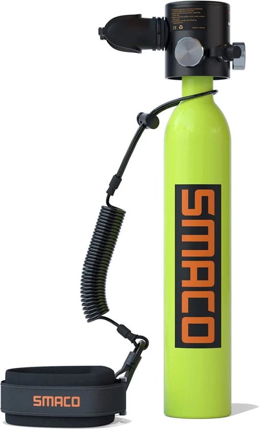 Foto: Samco mini duikfles mini scuba tank s300 ge pgraded herbruikbare air cilinder 0 5 l groente