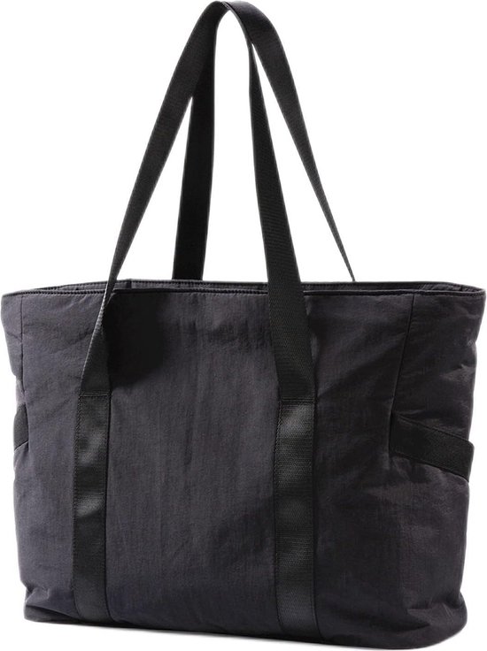 Dames Handtassen - Dames Tas Shopper Met Rits - Grote Schoudertas / Handtas Dames - Schooltas - Schoudertas - Laptoptas - Dames Tas - Handtas - Shopper - Weekendtas - Boodschappentas - Strandtas - Yoga / Geschiktheid / Reis - Zwart