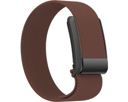 EP Goods - Bandje geschikt voor WHOOP 3.0 & WHOOP 4.0 - Nylon - Armband - Verstelbaar Polsbandje - Bruin