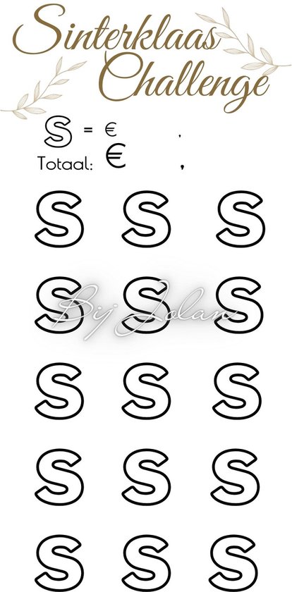 002 Cash Stuffing Challenge Kaarten - 10 stuks - Gelamineerd - BijJolan - Budgetplanner - Spaar Challenge kaarten