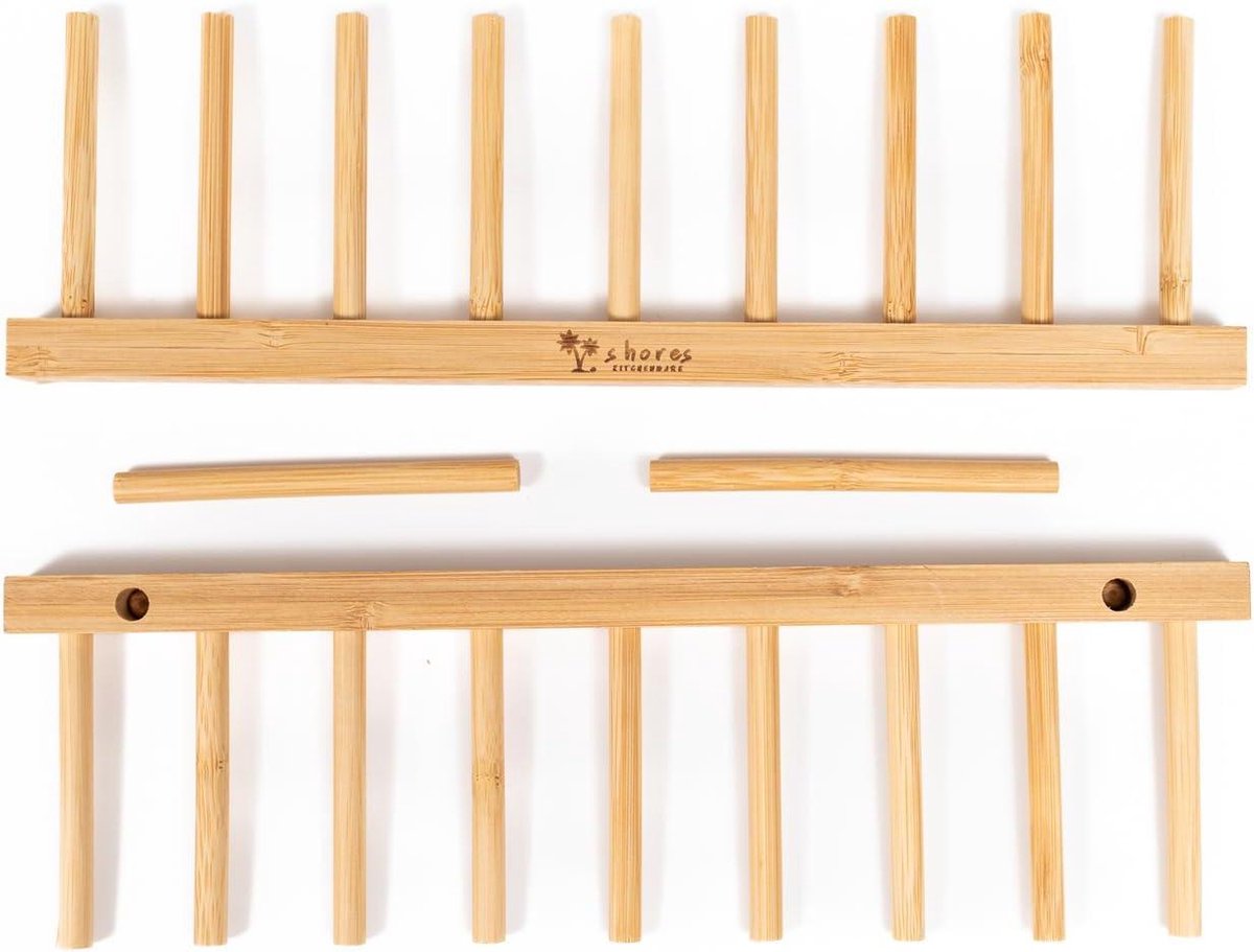 Plaat-Deksel Rack Organizer - Keukenorganisator voor 8 Sloten bordenrek