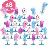 48 x Bouncing Unicorns | Mix kleuren