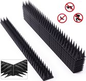 Nesto's Bandes anti-montée - 5 mètres - Zwart - Pigeon Pins - Bird Pins - Anti Chats Strips - Bird Scrap - Pigeon Repeller - Bird Repeller - Bird Control - Pigeon Protection - Cat Pins - Plastique