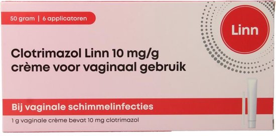 Foto: Clotrimazol vaginale creme 50 gram linn