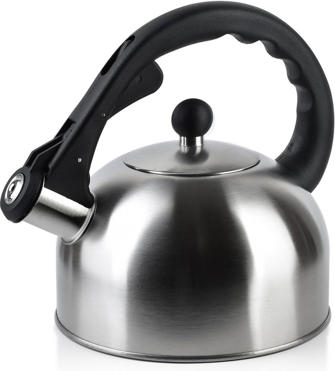 Allesken - Fluitketel RVS - Zilver - 2liter