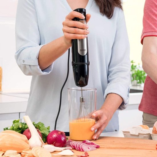 Multiquick staafmixer 1000 watt met ActiveBlade-technologie zwart-roestvrij staal en accessoireset — afbeelding 5