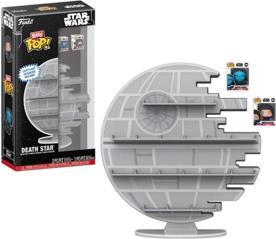 Funko Pop! Bitty Display - Star Wars Death Star [Comes with 2X Exclusive Bitty Pops]