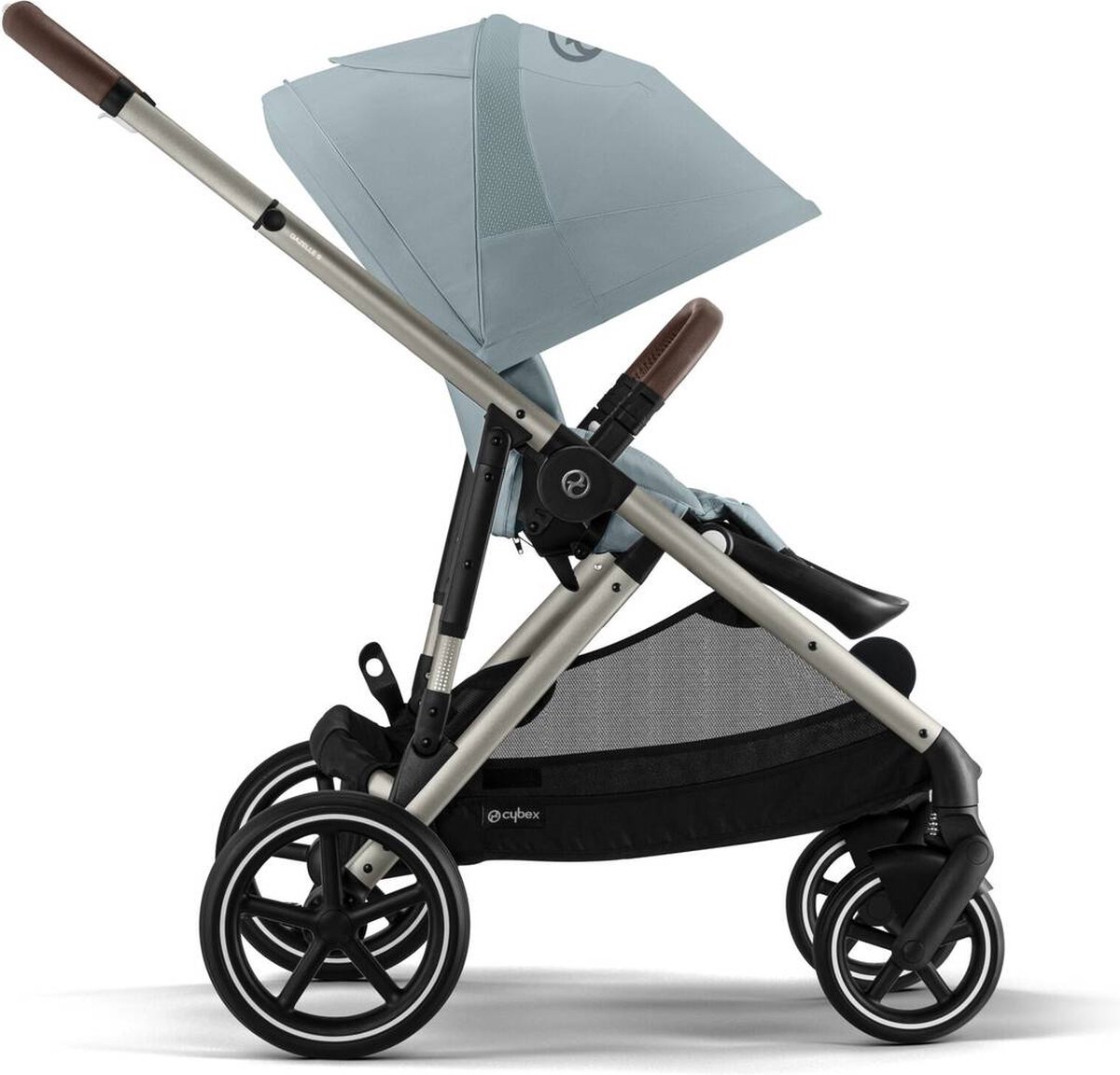Cybex Gazelle S Kinderwagen Stormy Blue Taupe Frame - afbeelding 2