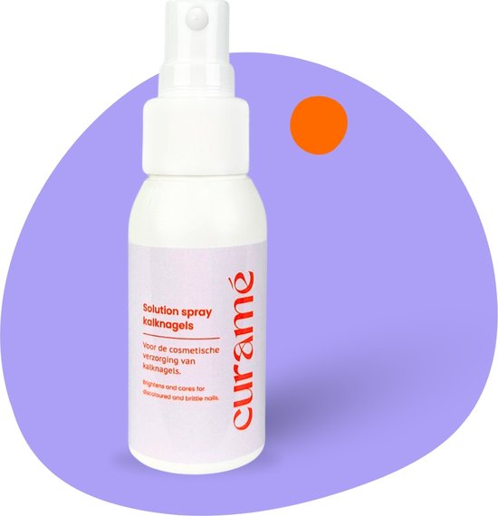 Foto: Curam solution kalknagelspray 50ml oplossing voor schimmelnagels kalknagels mycosenagels en voetschimmel anti schimmel spray kalknagel behandeling maakt kalknagels weer gezond en mooi 