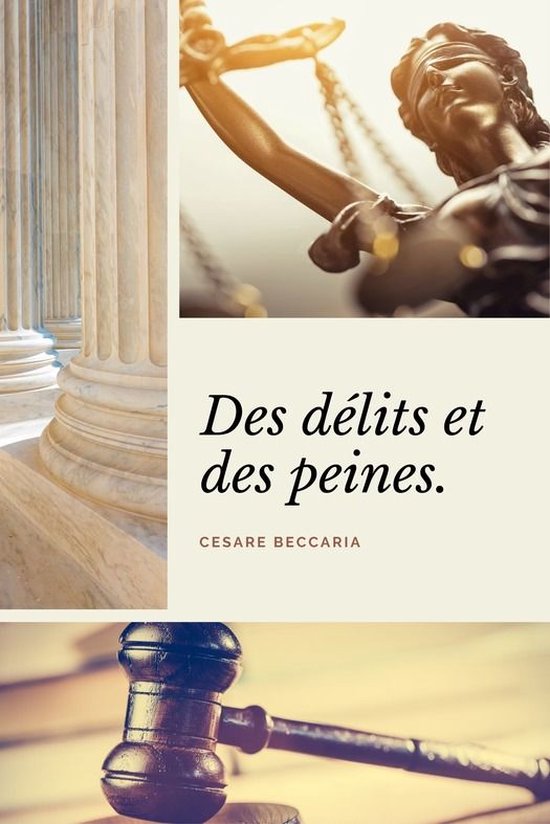 Des délits et des peines (Annoté) - cover