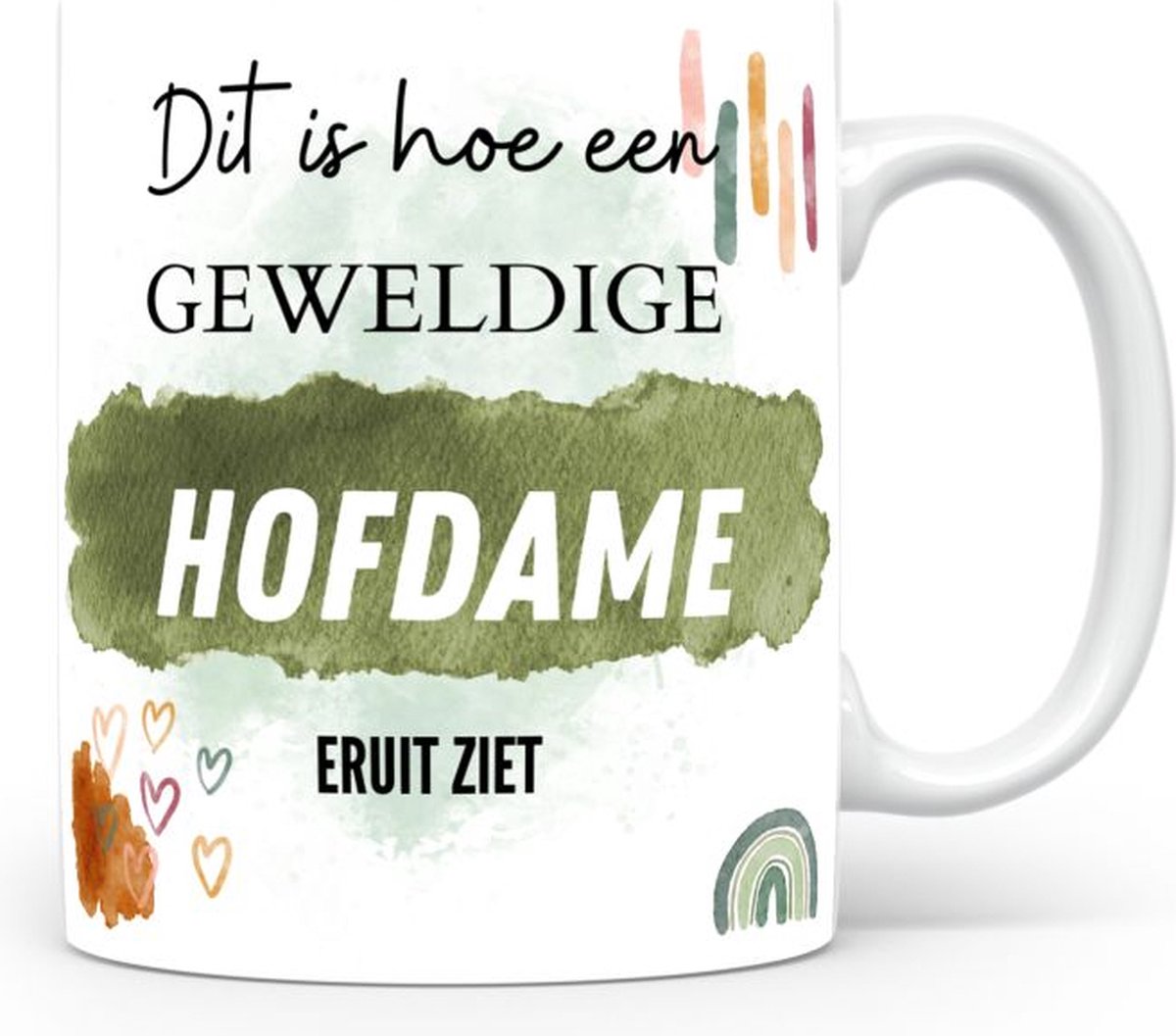Mok bedrukken met beroep Hofdame