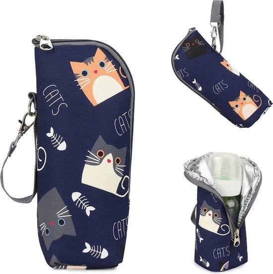 Sac Isotherme Pour Lait Maternel Lumi Bébé - Garde Le Frais 10h, 2 Biberons 300 Ml Inclus, étanche