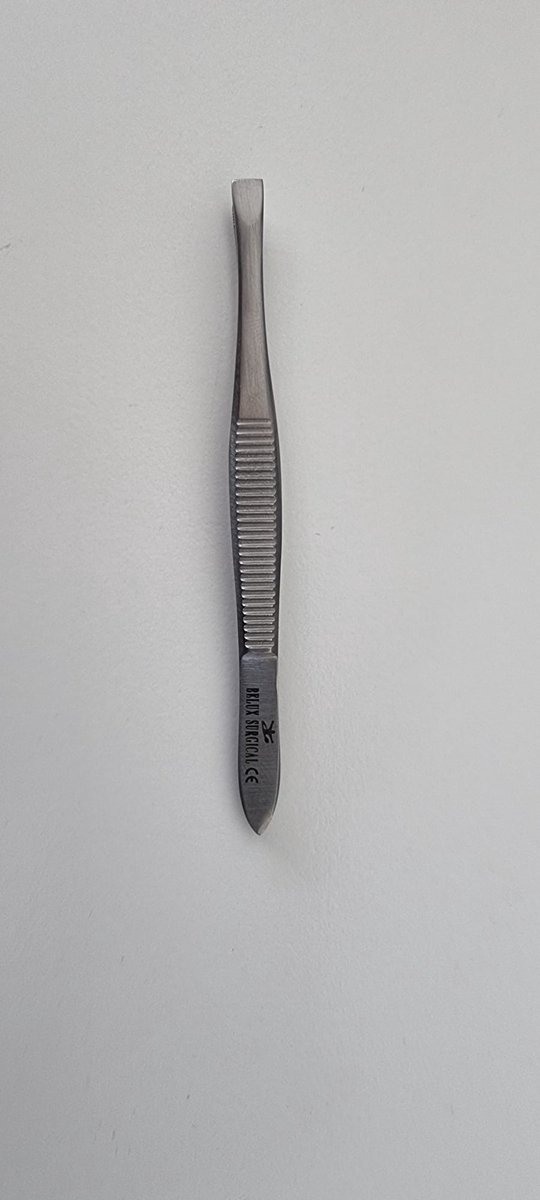 Goedkoopste Belux Surgical Instruments/ Epileerpincet voor Wenkbrauwen - 9 cm - RVS (Roestvrij Staal